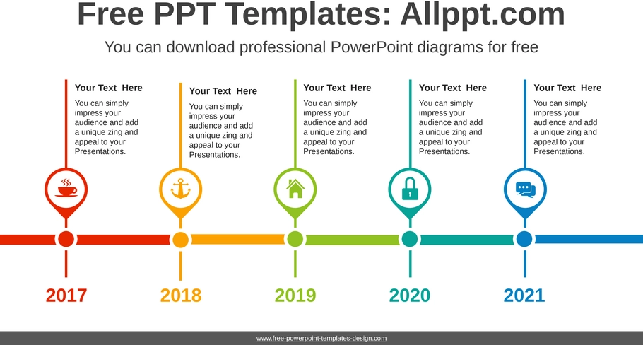 powerpoint-vorlage-fuer-chronologische-praesentationen-von-2017-bis-2021