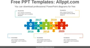 powerpoint-vorlage-fuer-color-puzzle-diagramm