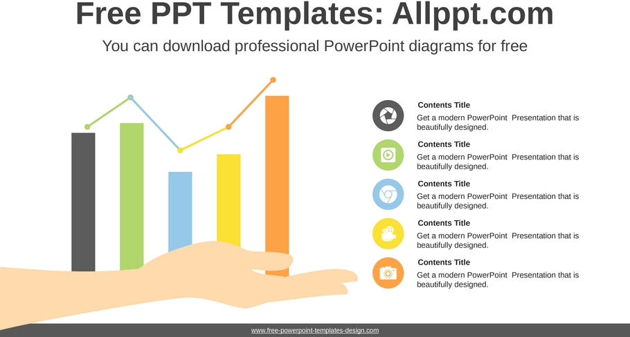 powerpoint-vorlage-fuer-diagramme-und-infografiken