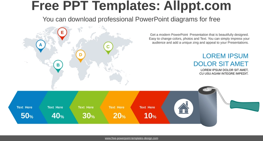 powerpoint-vorlage-fuer-diagramme-und-infografiken