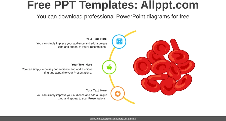 powerpoint-vorlage-fuer-diagramme-und-infografiken-rote-blutkoerperchen