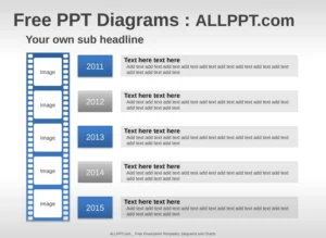 powerpoint-vorlage-fuer-fuenf-jahre-film-timeline-und-diagramme