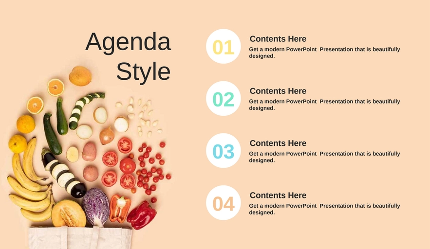 powerpoint-vorlage-fuer-lokale-lebensmittel-mit-einzigartigen-designs-und-folien