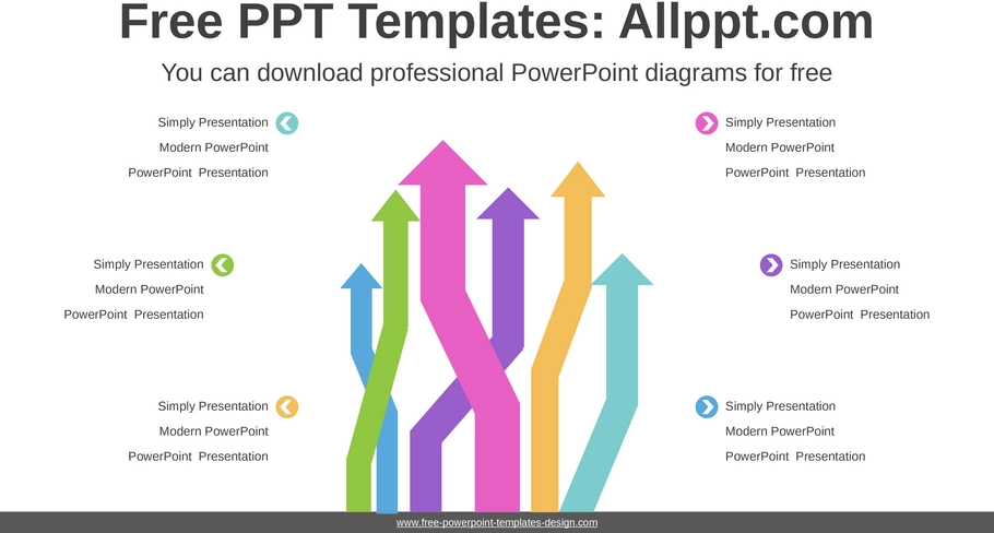 powerpoint-vorlage-fuer-praesentationen-mit-pfeilen