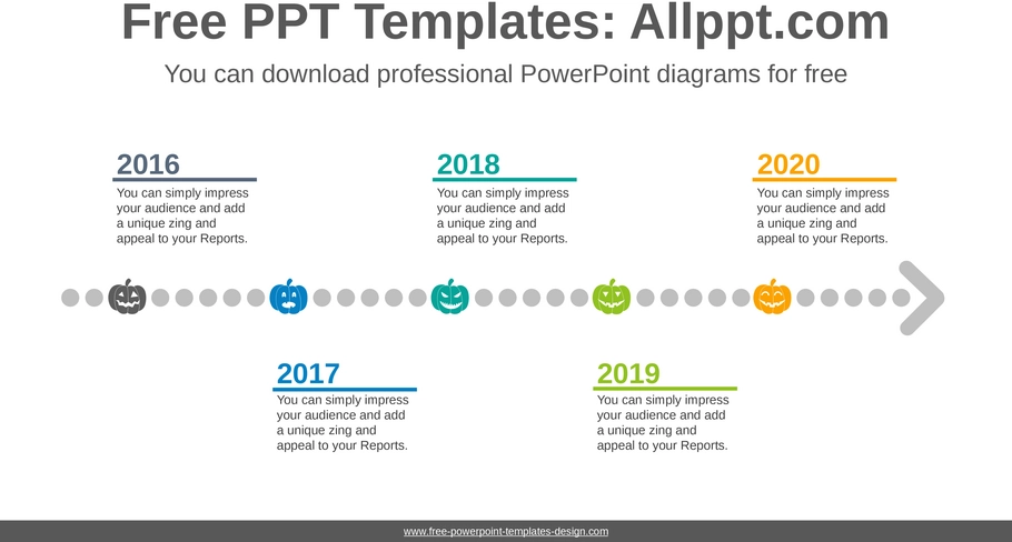 powerpoint-vorlage-fuer-praesentationen-mit-zeitachse