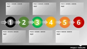 powerpoint-vorlage-fuer-projektzeitachse-mit-phasen-und-meilensteinen