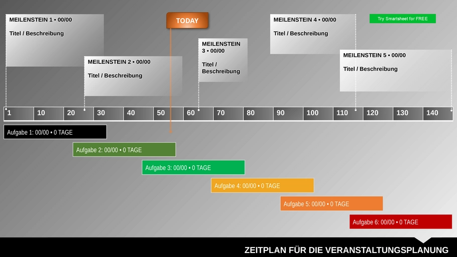 powerpoint-vorlage-fuer-veranstaltungsplanung-mit-zeitplan-und-meilensteinen