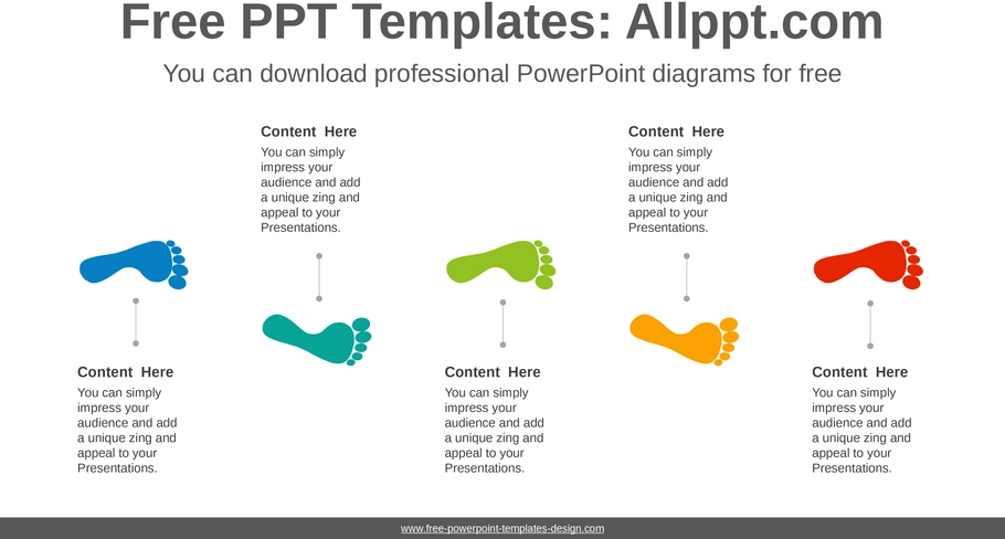 powerpoint-vorlage-fussabdruecke-fuer-kreative-praesentationen