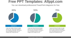 powerpoint-vorlage-mit-kuchendiagrammen-fuer-datenvisualisierung