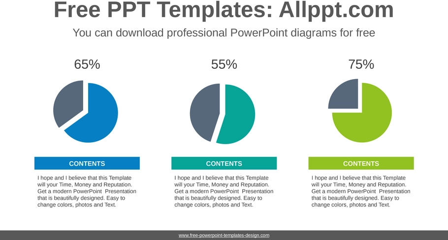 powerpoint-vorlage-mit-kuchendiagrammen-fuer-datenvisualisierung