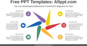 powerpoint-vorlage-radiales-diagramm-und-infografiken