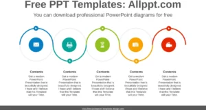 powerpoint-vorlage-serpentine-flow-course-praesentationen