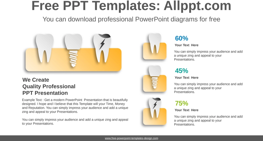powerpoint-vorlage-zahngesundheit-und-diagramme