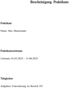 praktikumsbescheinigung-vorlage-fuer-bewerbungen