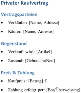 privater-kaufvertrag-vorlage-fuer-rechtliche-sicherheit