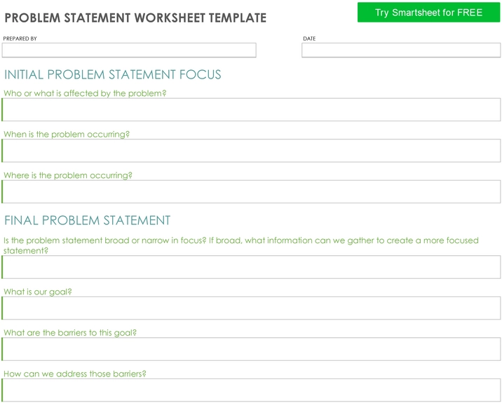 problem-statement-worksheet-template