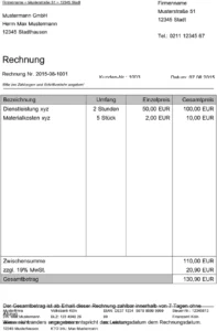 professionelle-rechnungsvorlage-fuer-kleine-unternehmen