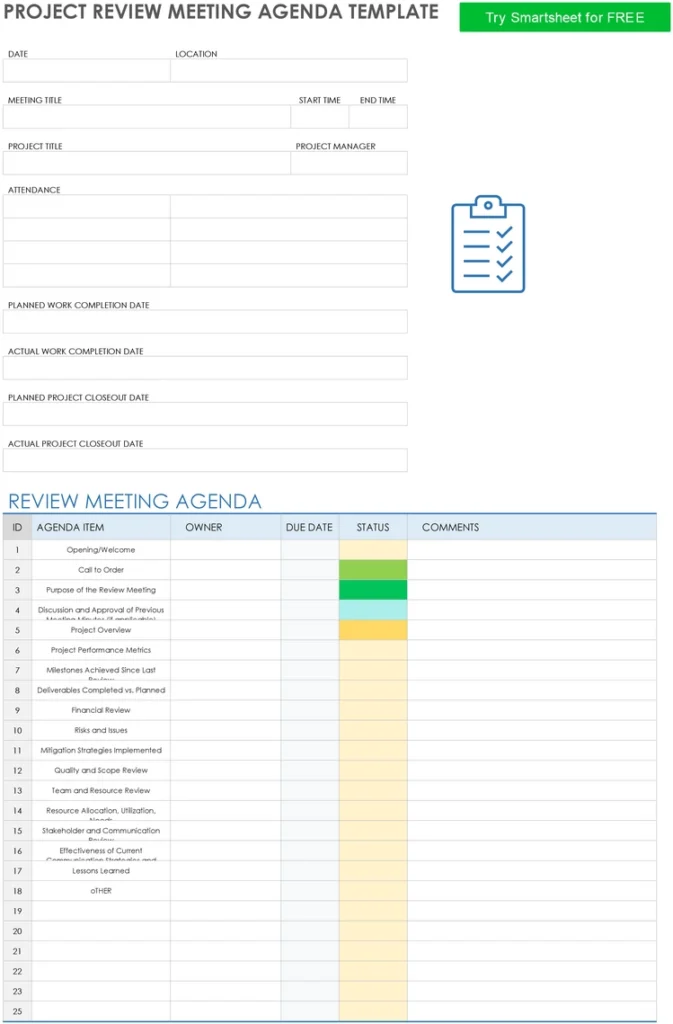 projekt-review-meeting-agenda
