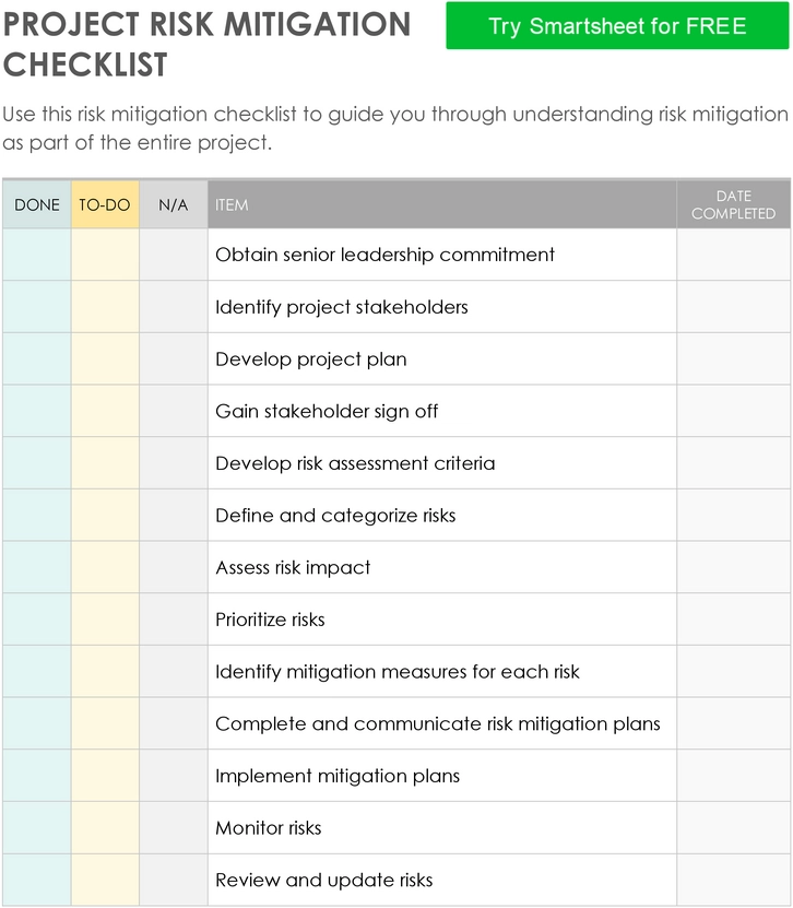 projekt-risiko-minderungs-checkliste