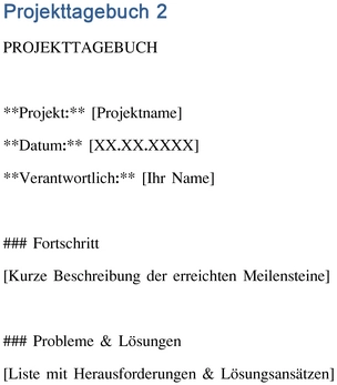 projekt-tagebuch-vorlage-fuer-effizientes-projektmanagement