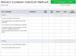 projektabschluss-checkliste-vorlage