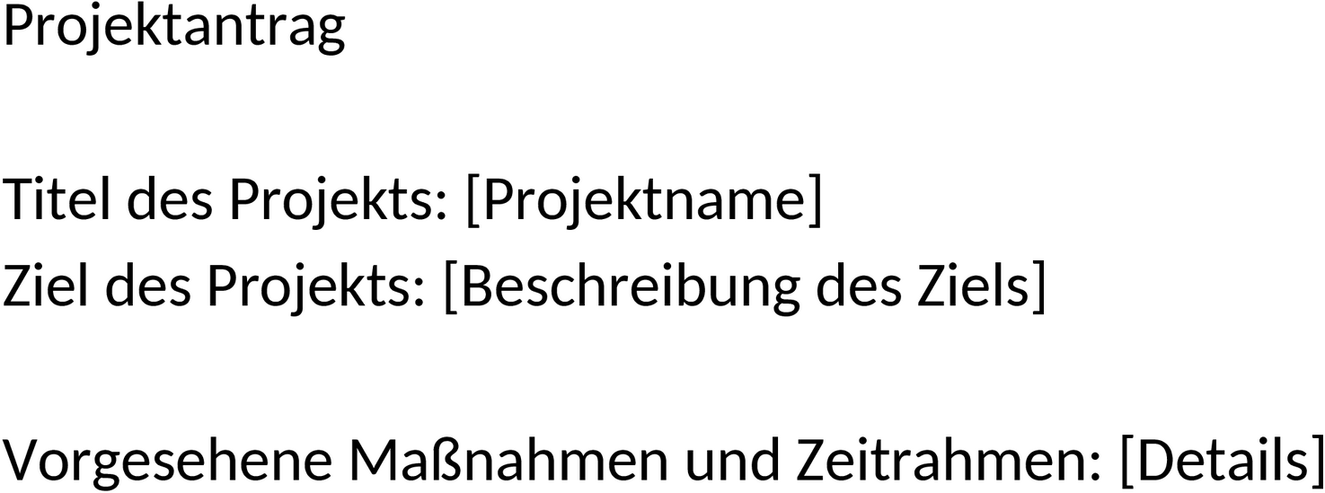 Projektantrag Word-Datei