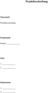 projektbeschreibung-vorlage-fuer-einfaches-projektmanagement