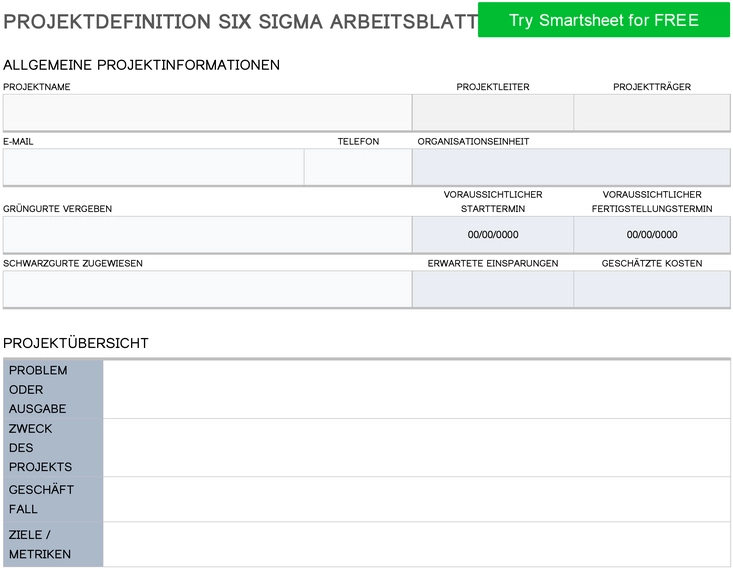 projektdefinition-six-sigma-vorlage