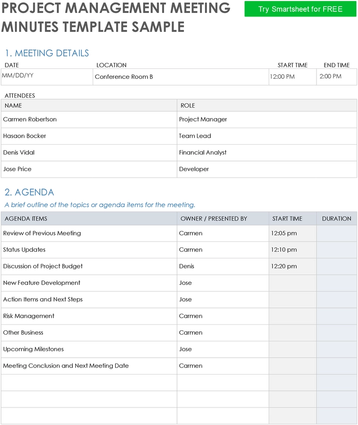 projektmanagement-meeting-minuten-vorlage