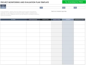 projektmonitoring-evaluierungsplan-vorlage