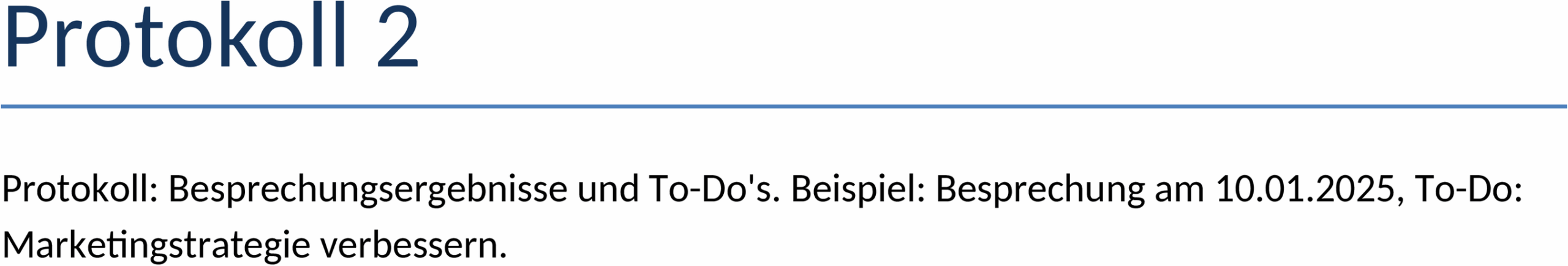 Protokoll Word-Vorlage