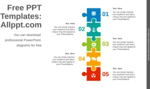 puzzle-list-powerpoint-diagramm