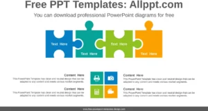 puzzle-list-powerpoint-diagramm-vorlage
