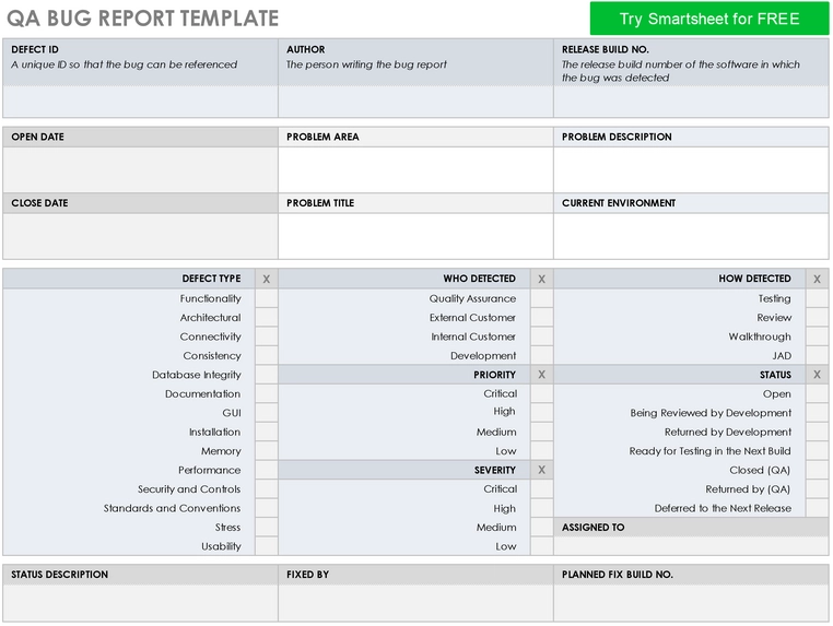 qa-bug-report-vorlage