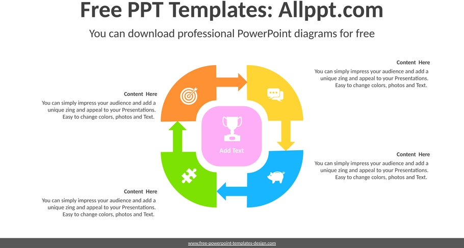 quadratische-flussdiagramm-pfeile-powerpoint-diagramm.png