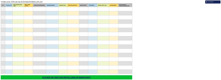 qualitaetskontrollplan-vorlage-excel
