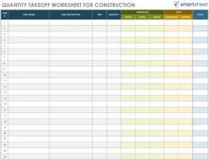 quantity-takeoff-worksheet-fuer-bauprojekte