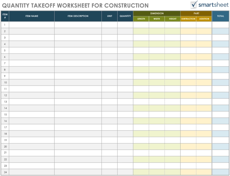 quantity-takeoff-worksheet-fuer-bauprojekte