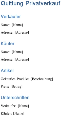 quittung-privatverkauf-dokument-fuer-transaktionen