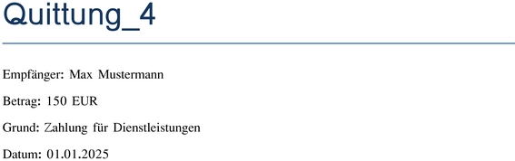 quittung-vorlage-fuer-dienstleistungen