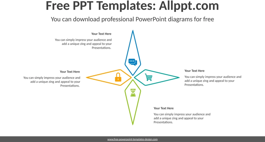 radial-vier-blaetter-powerpoint-diagramm.png