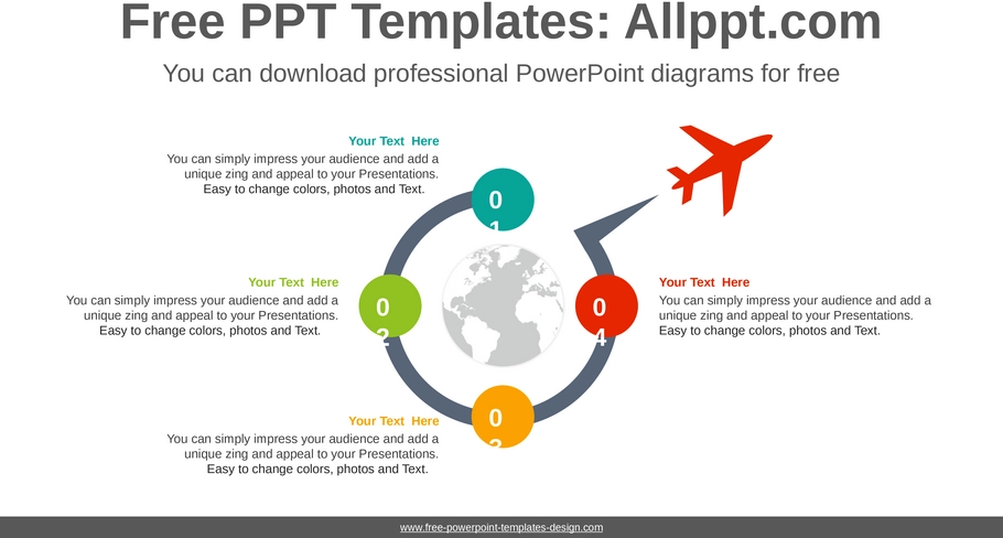 radiale-diagramm-powerpoint-vorlage-fuer-praesentationen