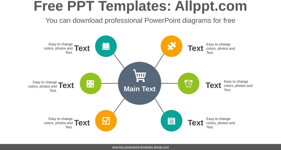 radiale-kreise-powerpoint-vorlage-visualisierung