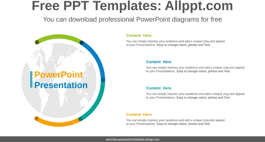 radiales-diagramm-powerpoint-vorlage-fuer-praesentationen