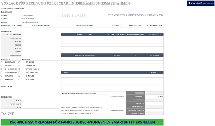 rechnung-schaedlingsbekaempfung-vorlage-excel