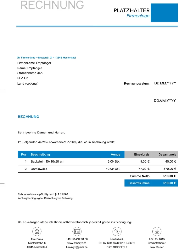 rechnung-vorlage-fuer-kleinunternehmer