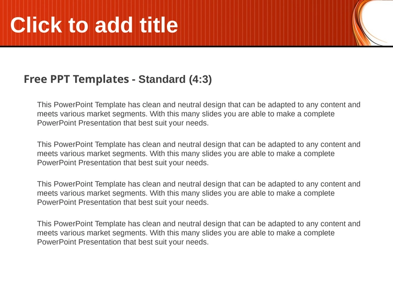 red-and-orange-abstract-powerpoint-vorlage-standard