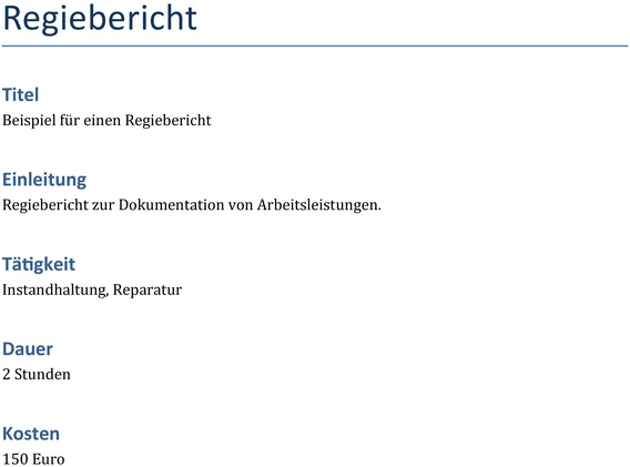regiebericht-vorlage-dokumentation-arbeitsleistungen