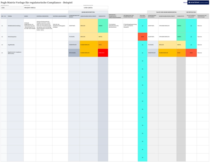 regulatorische-compliance-pugh-matrix-vorlage