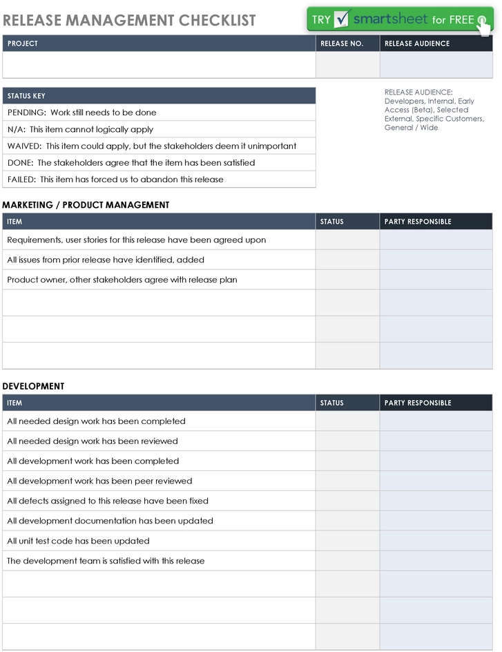 release-management-checklist